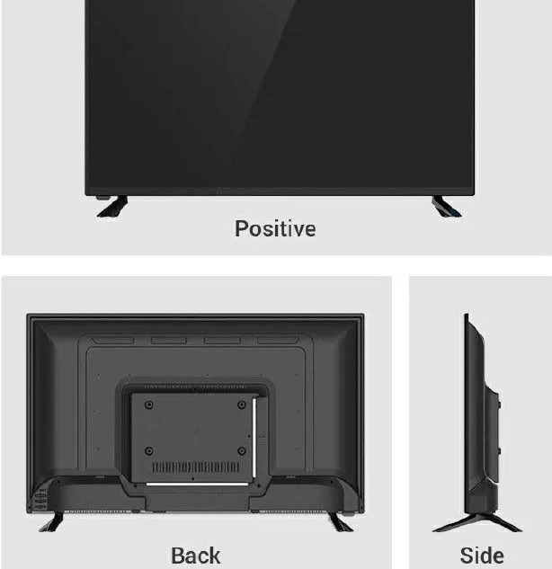 Syinix 43 inch Smart 2K Full HD LED TV, HDMI, Android 11.0, USB 2.0, Eco friendly, Narrow Bezel, DVB-T2, YouTube, Netflix, Prime Video