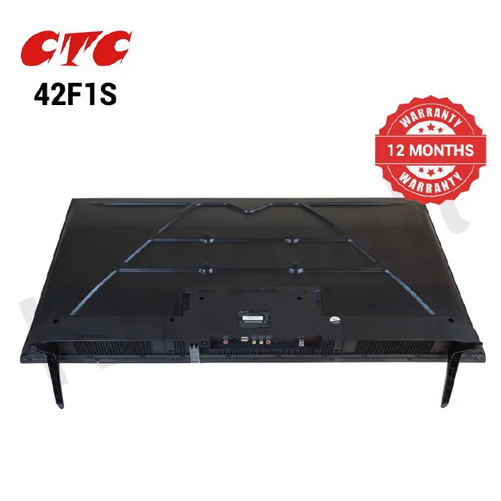 CTC 43 Inch Android Smart TV HD Television with 24 Months Warranty(CTC42F1S) Multi-screen, HDMI, Android 11.0, USB 2.0, Eco friendly, Narrow Bezel, DVB-T2, YouTube, Netflix, Prime Video