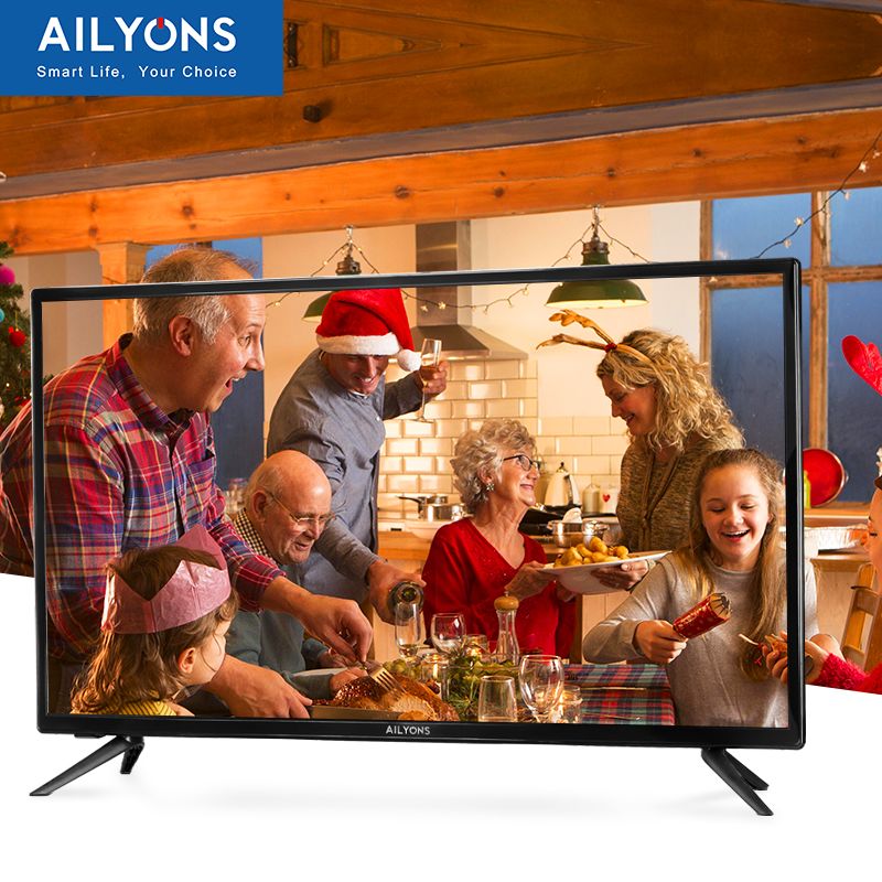 AILYONS 43" INCH LST4306W FULL HD BLUETOOTH ENABLED, WIFI CONNECTIVITY SMART ANDROID TV NETFLIX YOUTUBE TELEVISION FRAMELESS DESIGN,A+PANEL,INBUILT DECODER, WIDE COLOR