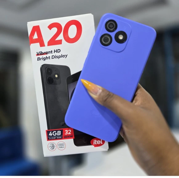 LIMITED DISCOUNT !!! BRAND NEW Itel A20, 5 Inch Display,32GB Storage+4(2+2)GB RAM,Front Fingerprint,1 year warranty smartphones