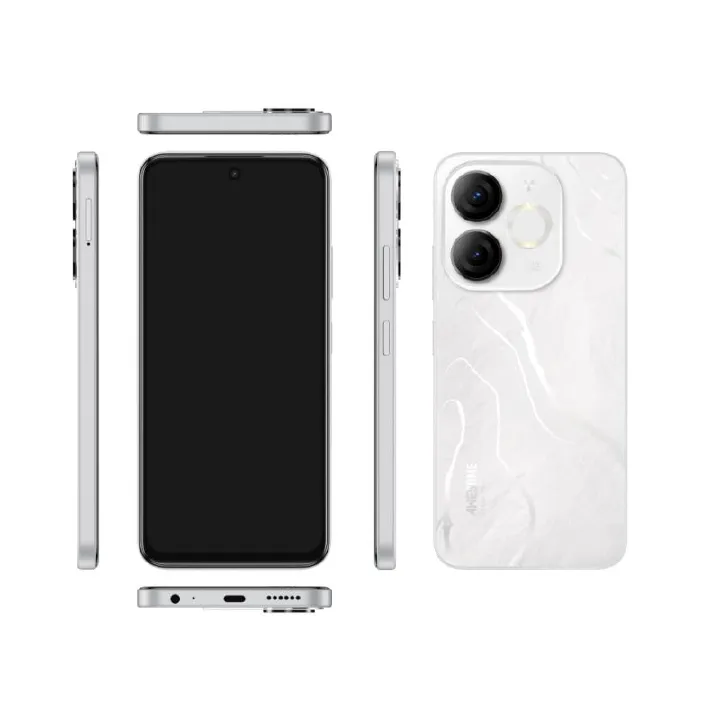 Itel A80 128GB 6.7" 120Hz Screen 4G Network Dual SIM Phone 50MP Camera 5000mAh Battery Fingerprint and Face Unlock Android 14 Fashion Smart Phones