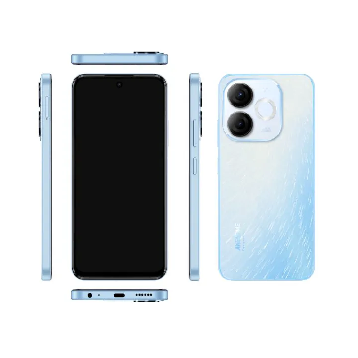 Itel A80 128GB 6.7" 120Hz Screen 4G Network Dual SIM Phone 50MP Camera 5000mAh Battery Fingerprint and Face Unlock Android 14 Fashion Smart Phones