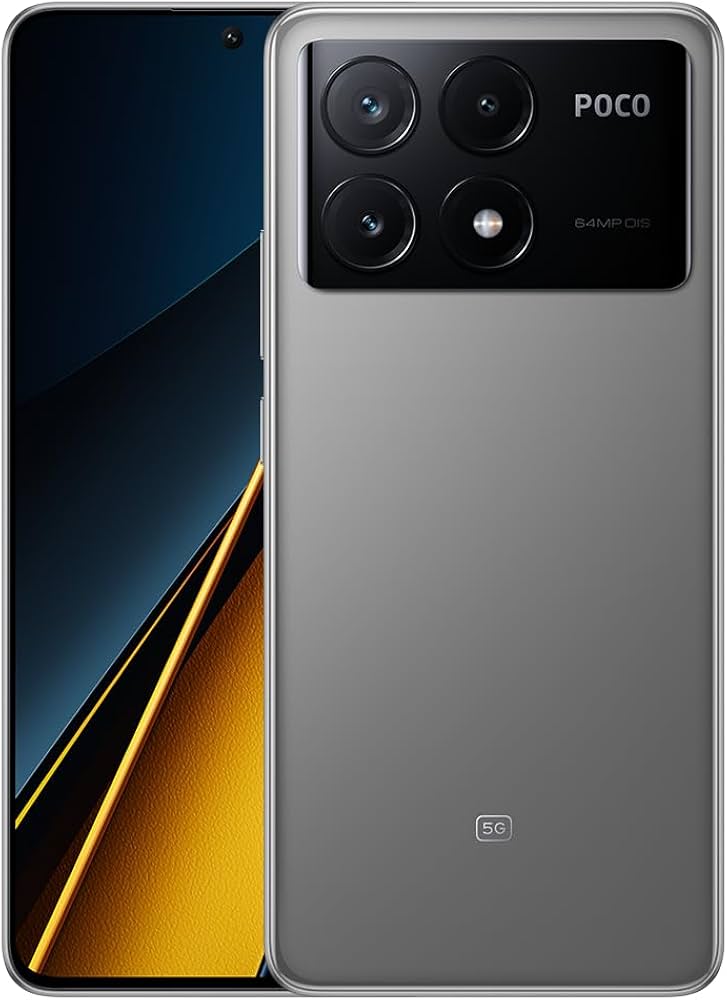 New Arrival} Brand New XIAOMI Poco X6 pro 12GB RAM+512GB ROM 6.67" 120Hz AMOLED Display 64MP Camera IP54 Dust and Water-Resistant Fingerprint Unlock 5000mAh Battery 67W Fast Charge Smart Phones