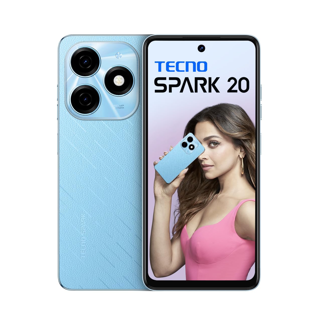 [Limited Offer] TECNO SPARK 20 256GB +8(4+4)GB RAM 90Hz 6.6" MTK G85 Gaming Processor 4G-Dual SIM Side Fingerprint 50MP+32MP Dual Speakers Android 13 5000mAh Smart Phones