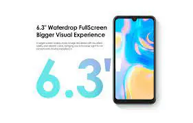 [New Arrival]Itel A04 6.3",(32GG ROM + 2GB RAM)4000mAh Battery,Dual Sim, Full HD Screen Fingerprint Sensor 3G Android Smartphones