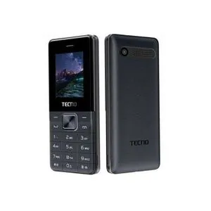 Tecno T 301, (Dual Sim). Button Phone, Torch, Memory Card Slot-Black TULITULI /KABAMBE /FEATURED PHONE