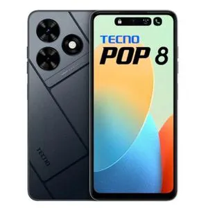 Tecno POP 8 64Gb Storage Upto 6Gb(3+3)Gb Ram 6.6" HD Display Android 13 Dual sim 13.0 MP CAMERA + 8.0 MP SELFIE 5000mAh BATTERY CAPACITY Side Fingerprint Smartphones