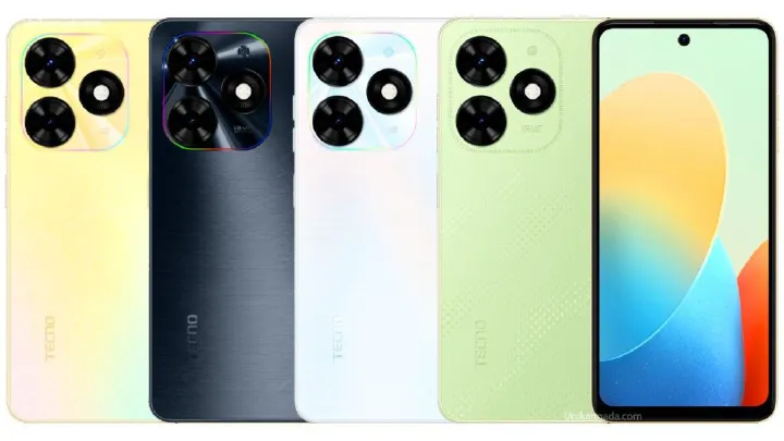 Tecno POP 8 64Gb Storage Upto 6Gb(3+3)Gb Ram 6.6" HD Display Android 13 Dual sim 13.0 MP CAMERA + 8.0 MP SELFIE 5000mAh BATTERY CAPACITY Side Fingerprint Smartphones