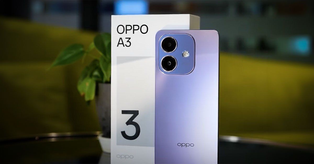 [New Arrival] Oppo A3 6GB RAM+128GB ROM 6.67" 90Hz LCD Display 50MP+5MP Camera 5100 mAh Battery (Dual SIM) Android 14 Fingerprint 2yr-Warranty (TYP) 4G Smartphones