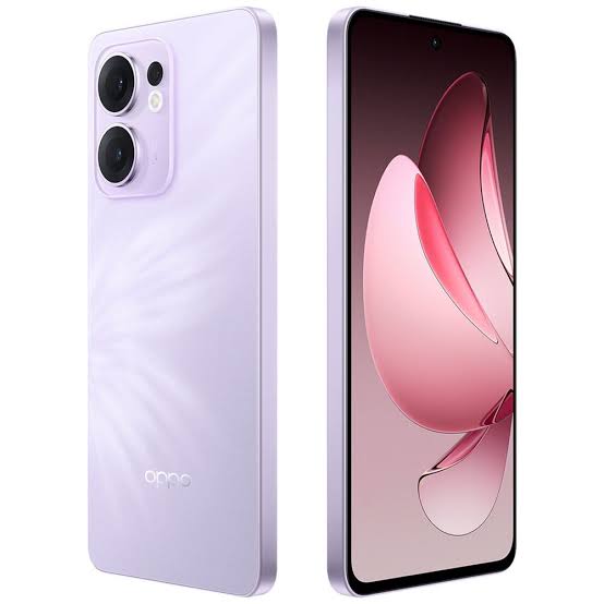Brand New Oppo Reno 13F 8GB+256GB 6.67 Inches AMOLED 120Hz Display 50MP+32MP Front and Back Camera 5800mAh Battery 45W Fast Charge IP69 Dust Water Pressure Resistant Smart Phone