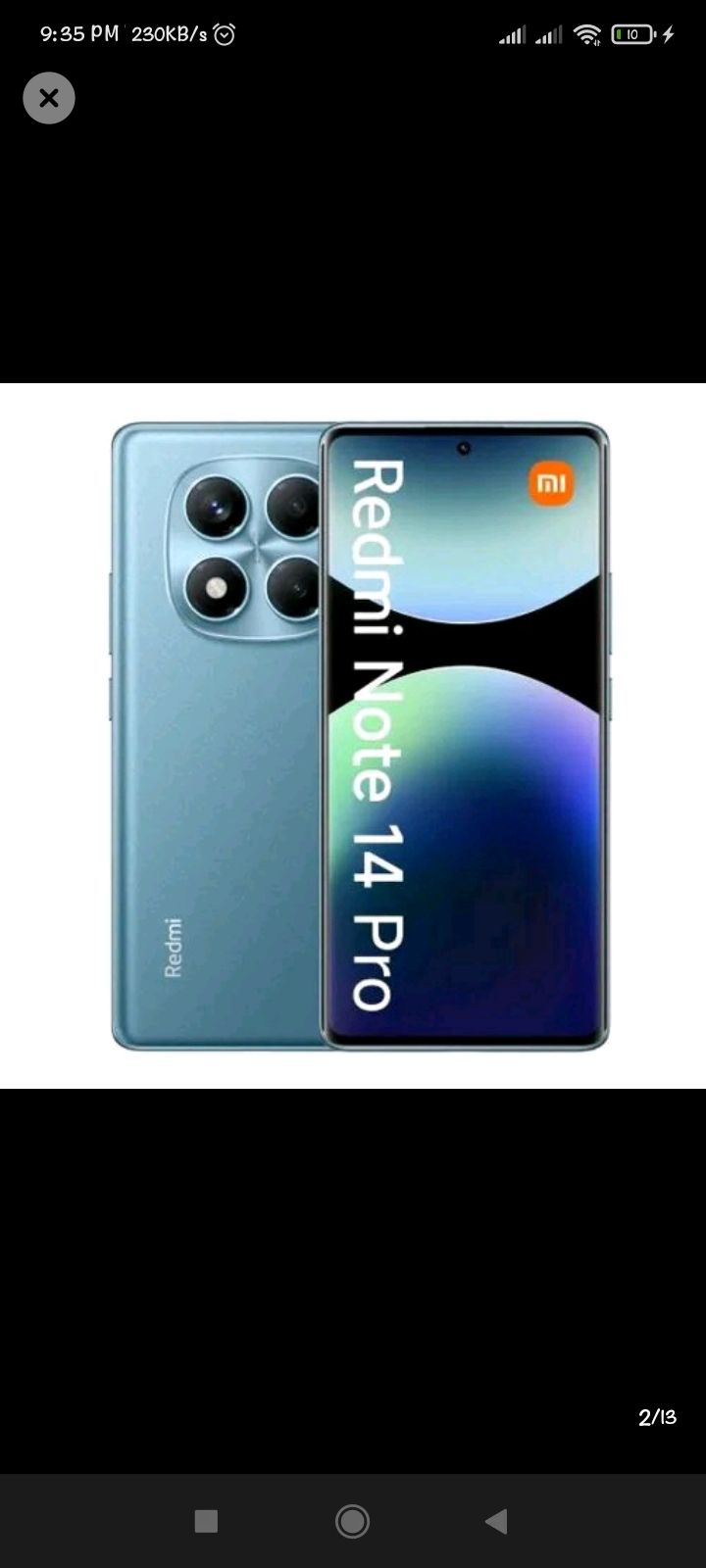 [Brand New] XIAOMI Redmi Note 14 Pro 12GB+512GB 6.67" 120Hz AMOLED Display 200MP Camera IP64 Dust and Splash Resistant 5500mAh Battery Under-display Fingerprint 45W Fast Charging Smart Phones