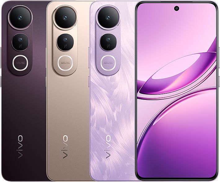 Vivo V50 Lite 5G 6.77" AMOLED 120Hz Display 50MP+32MP Camera 256GB ROM + 12GB RAM Mediatek Dimensity 6300 Processor 6500mAh Battery 90W IP65 Dust/Water Resistant Android 15 DualSIM Phone