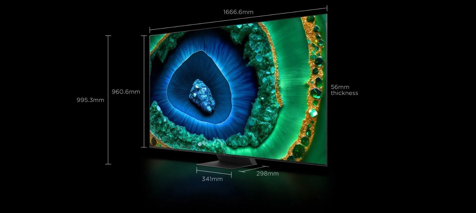 TCL 65 C855 65 Inch QLED PRO 4K Ultra HD Google TV With Dolby Vision & Dolby Atmos (2025)+1YR WARRANTY + 4 FREE GIFTS