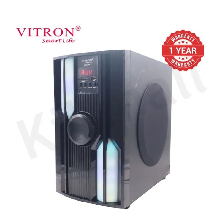 Vitron V646 3.1CH X-Bass Home Theatre System AC/DC Bluetooth Woofer Speaker System Subwoofer Home Audilo System USB SD MP3 FM Radio 10000W-1 year warranty