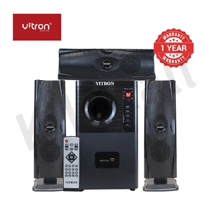 Brand New Vitron V635 3.1CH Woofer Multimedia X-Bass Speaker System Home Theatre System AC/DC Subwoofer Bluetooth Woofer USB/SD/FM Home Audio System with Remote Control