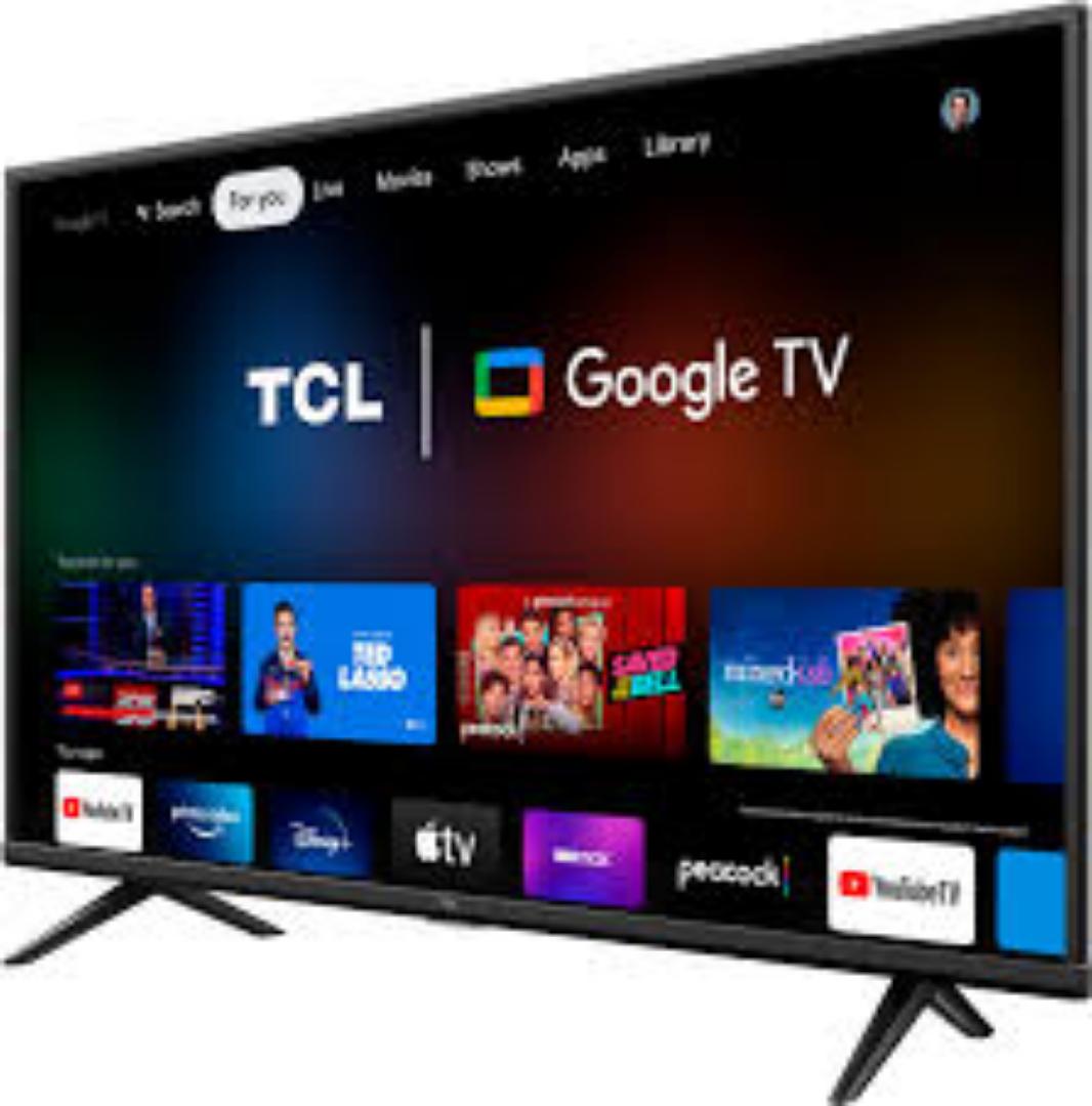 TCL 50" Inch 50V6C 4K ULTRA HD Smart TV with Google Dolby Vision, Atmos, HDR Pro+, Game Accelerator Enhanced Gaming, Voice Control-1 year warranty