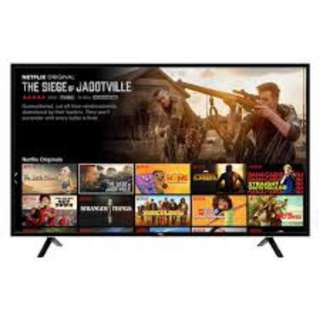 TCL 32" inch Bluetooth Enabled Frameless Smart Android TV HDR10 DOLBY LED WIFI Television Chromecast Google Playstore Netflix Youtube