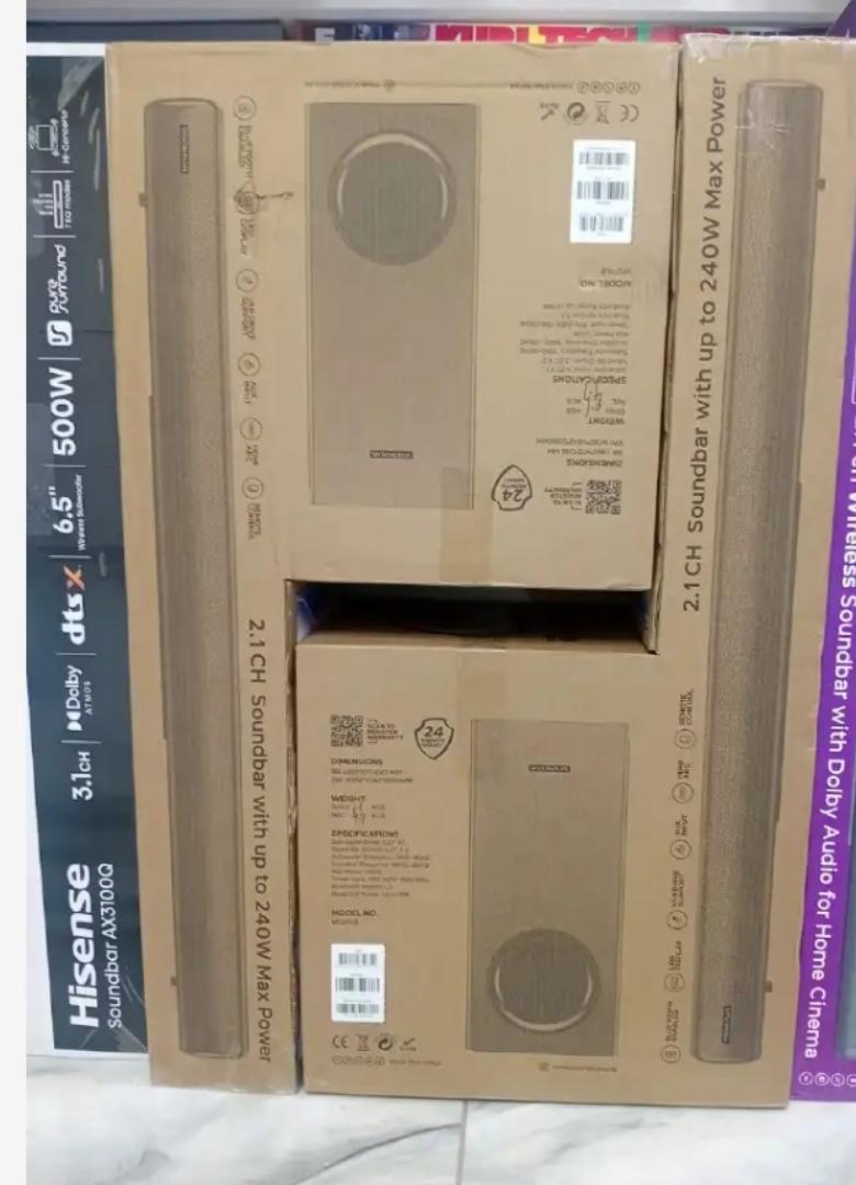 Vision Plus VP2111SB Soundbar  Immersive Sound 2.1 CH Sound Bar 240W 1 year warranty