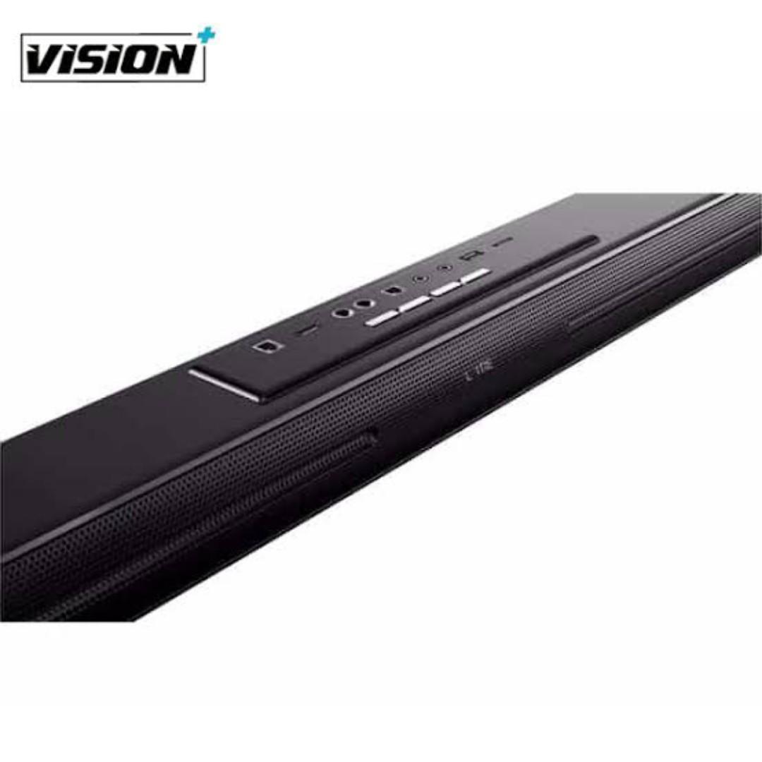 VISION PLUS VP2112SB SOUND BAR SYSTEM Bluetooth, digital FM radio, with USB and audio inputs