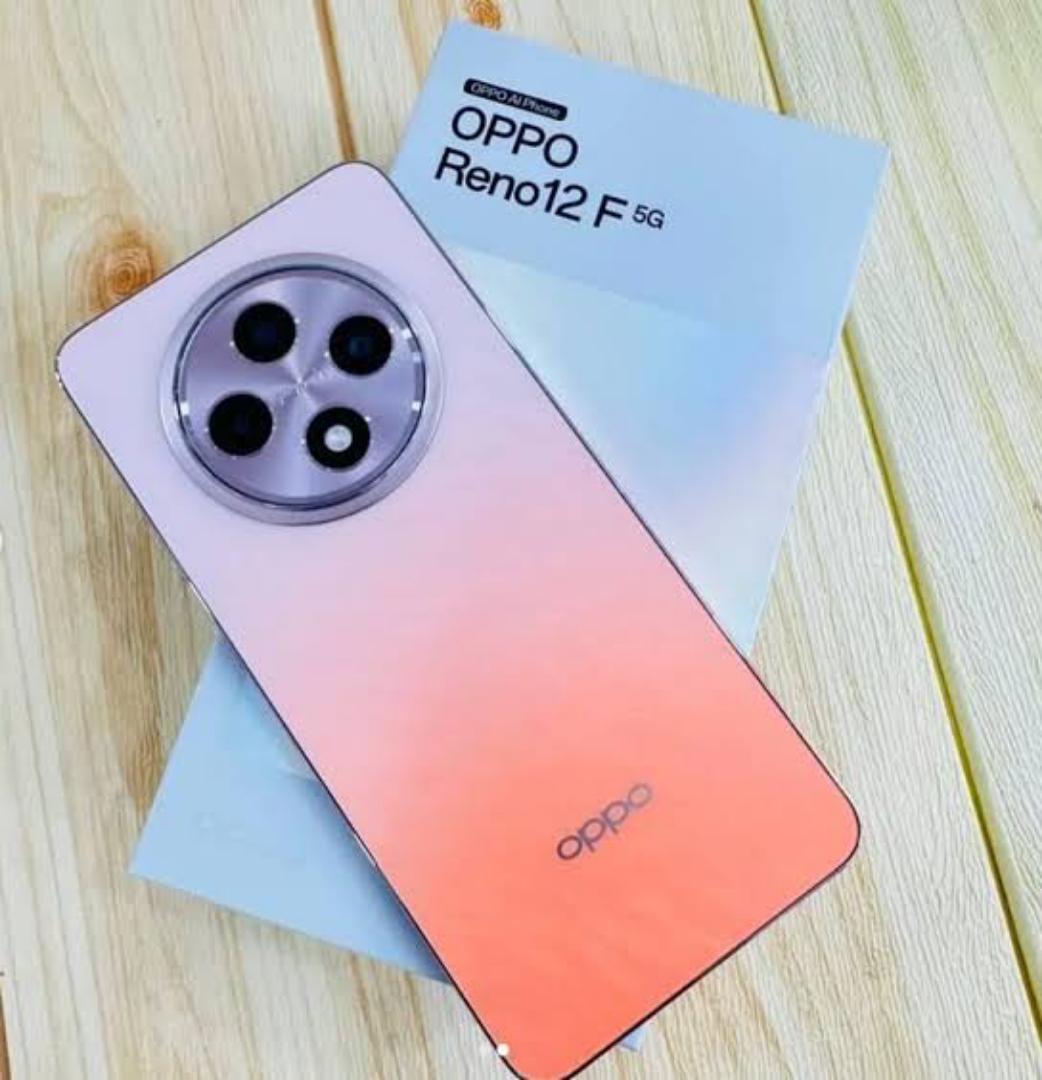 OPPO Reno12 F 5G 12GB RAM+256GB ROM 6.7" 120Hz 3D AMOLED 50MP 80W 5000mAh Android 14 Dual SIM Fingerprint RENO 12F Smart Phones