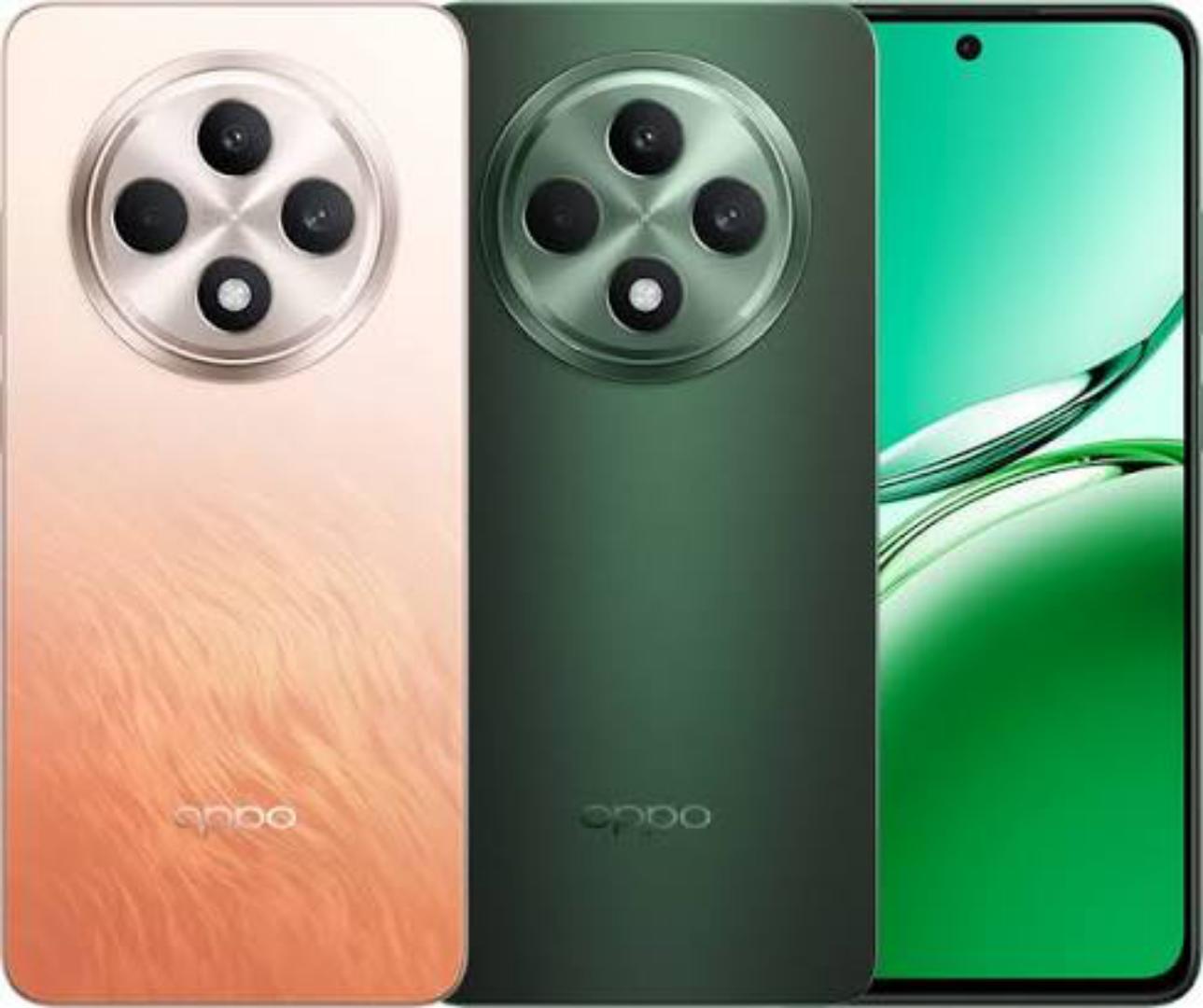 OPPO Reno12 F 5G 12GB RAM+256GB ROM 6.7" 120Hz 3D AMOLED 50MP 80W 5000mAh Android 14 Dual SIM Fingerprint RENO 12F Smart Phones