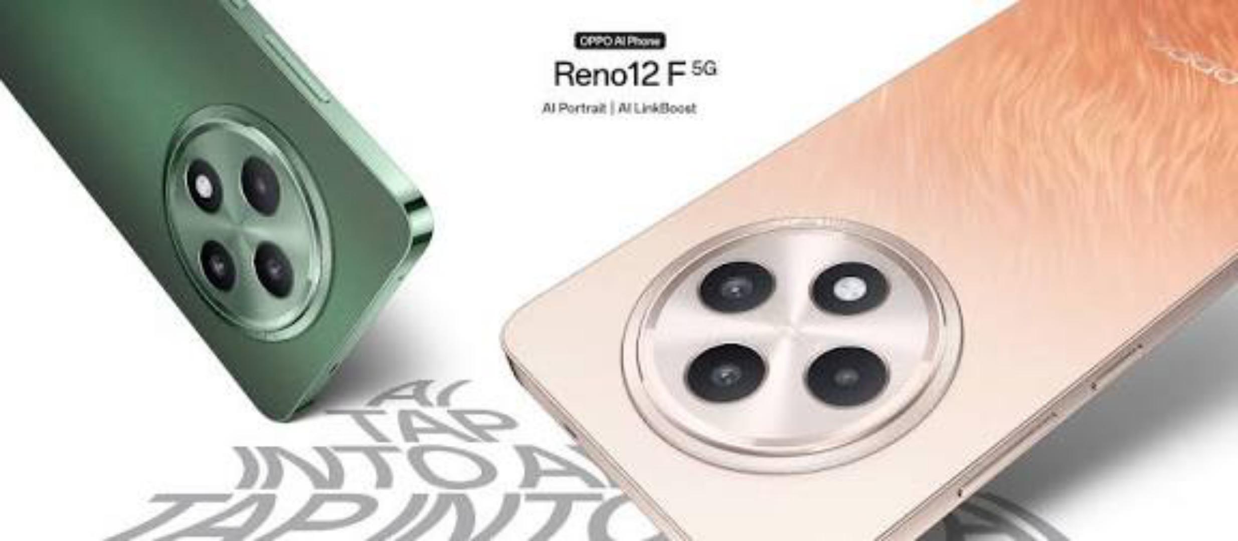OPPO Reno12 F 5G 12GB RAM+256GB ROM 6.7" 120Hz 3D AMOLED 50MP 80W 5000mAh Android 14 Dual SIM Fingerprint RENO 12F Smart Phones