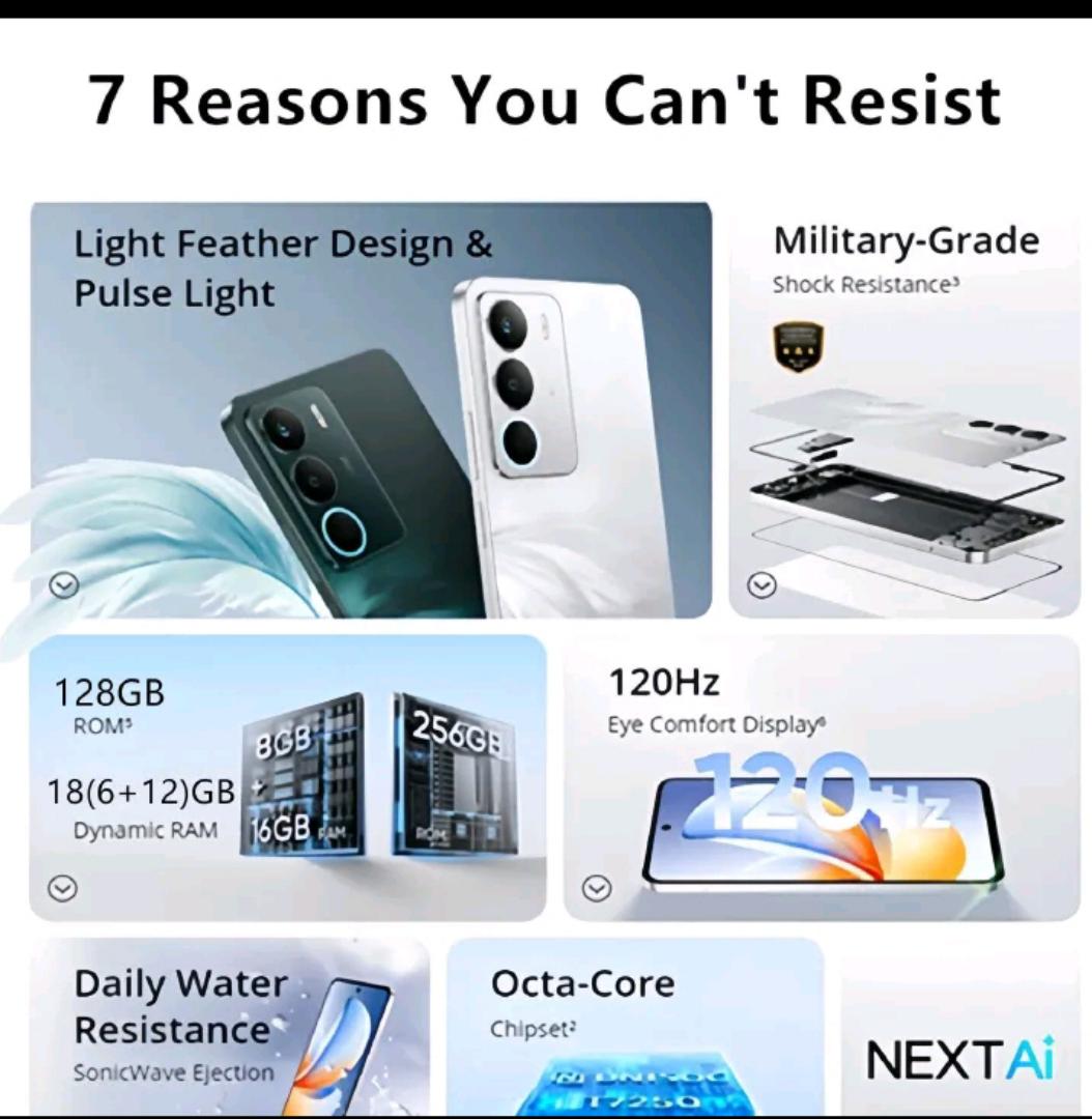 Realme C71 128GB+6GB 6.67" 120Hz 50MP AI cam 6000mAh 45W Dust Water Resistant Android 15 Type-C Dual Sim Side Fingerprint Smart Phones