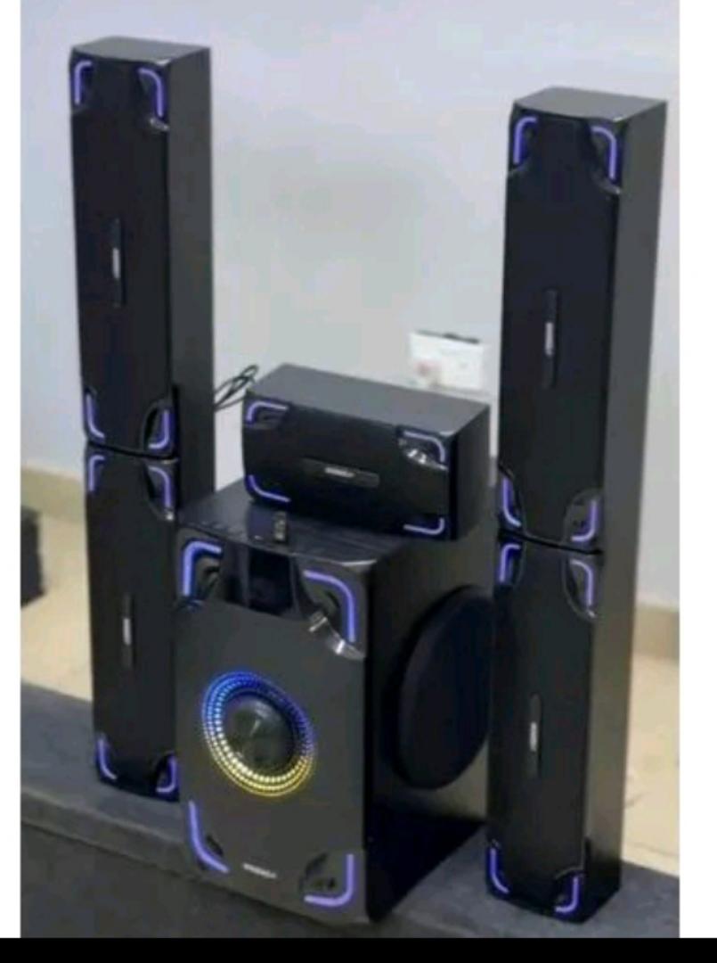 Nobel NB-2080 Tall Boy 5.1CH Home Theater System – 55,000W PMPO Bluetooth/USB/FM Multimedia Speaker System