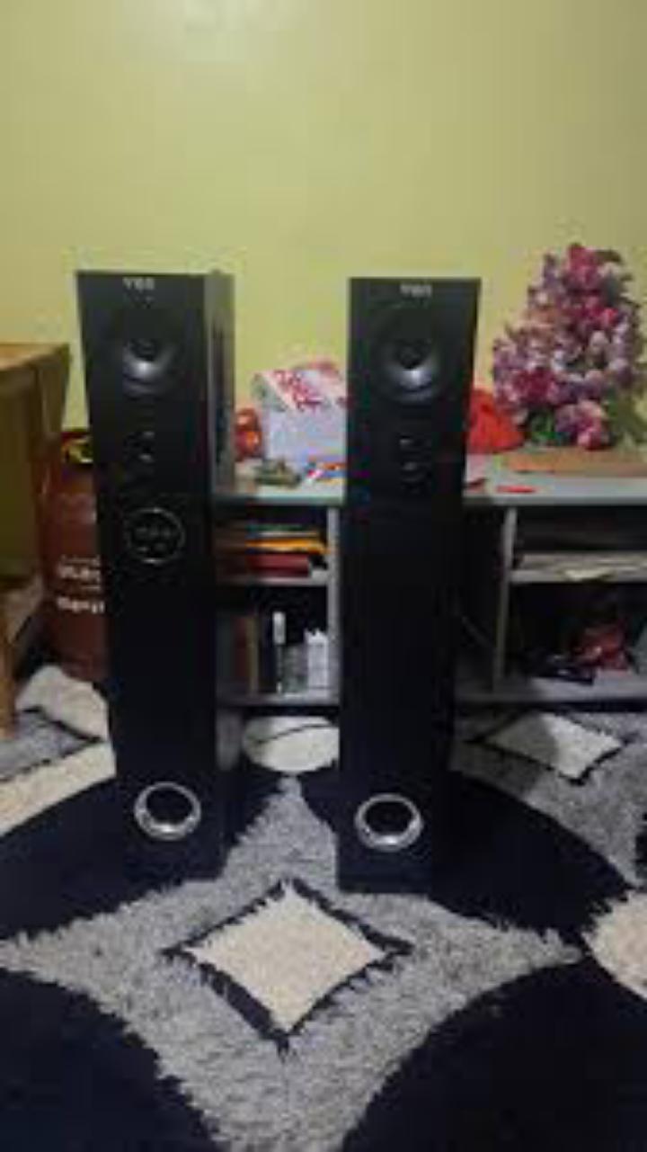 VON 2.0CH VEA2402ET Active Speaker Tall boy Subwoofer 240W RMS-1 year warranty