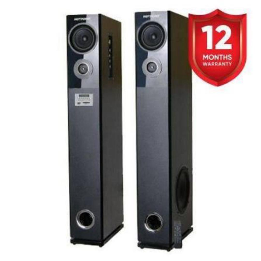 VON 2.0CH VEA2402ET Active Speaker Tall boy Subwoofer 240W RMS-1 year warranty