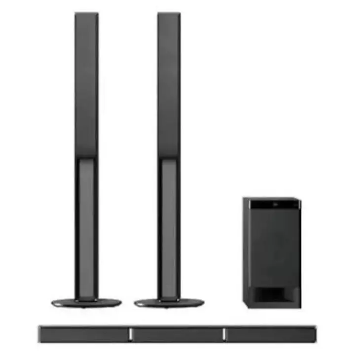 Sony HT-S700RF Real 5.1ch Dolby Audio Soundbar for TV with Tall boy Rear Speakers & Subwoofer, 5.1ch Home Theatre System (1000W, Bluetooth & USB Connectivity,HDMI & Optical Connectitvity)