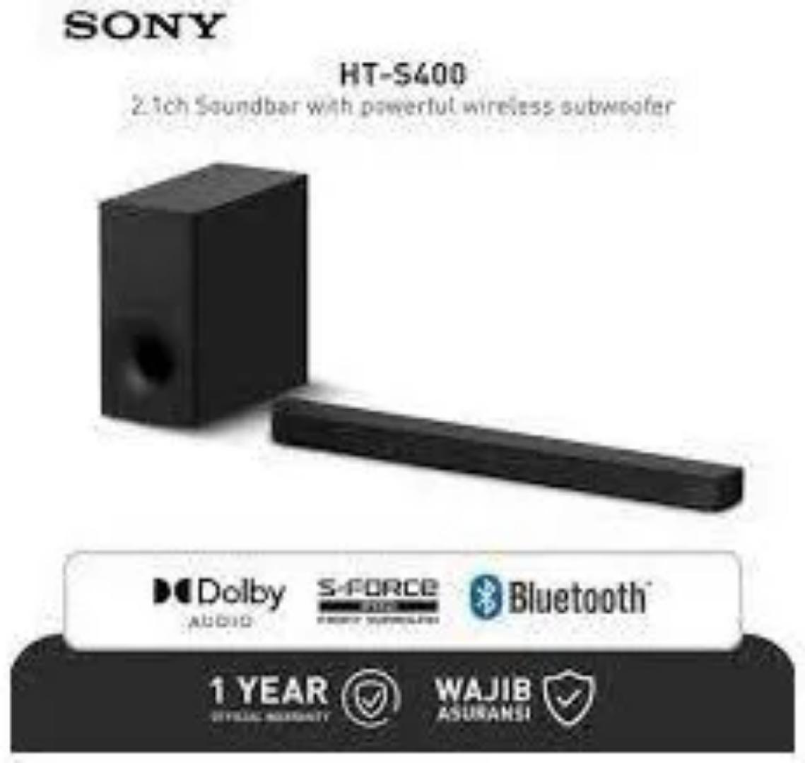 Sony HT-S400 330W WIRELESS 2.1ch Home Cinema Soundbar Home Theatre System