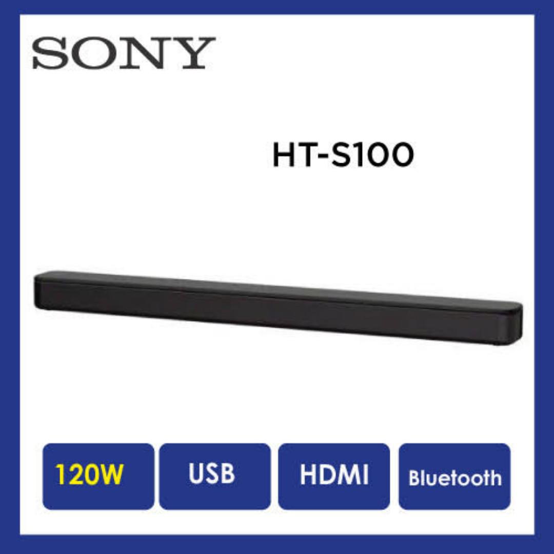 Sony HT-S100F 120W Wireless Soundbar-1 year warranty