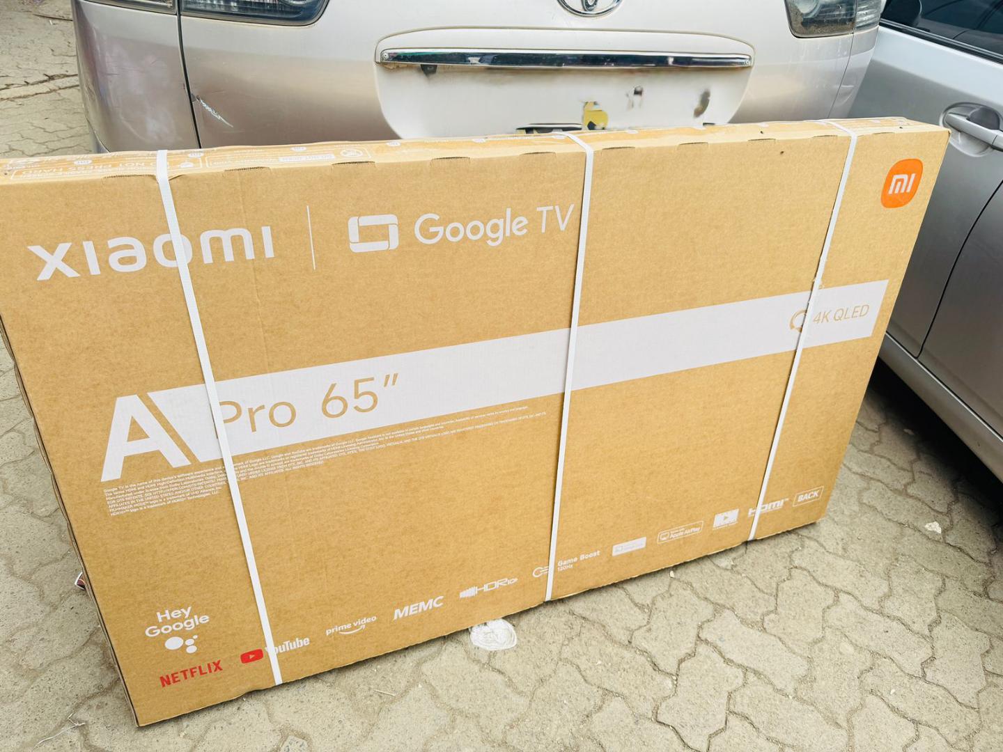 Xiaomi 65 inches X Pro QLED Series Smart Google TV L65MA-SIN 4K Ultra HD Black-1 year warranty