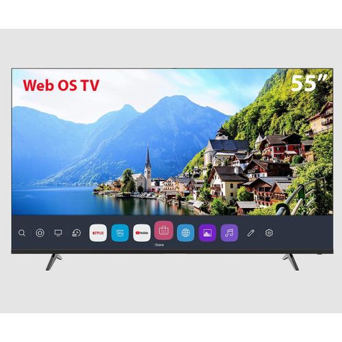 VITRON HTC5568US 55 Inch BLUETOOTH ENABLED, 4K UHD TV Television Smart Android TV, Netflix .Youtube ,WIFI CONNECTIVITY APP STORE INBUILT DECODER 1.5GB RAM + 8GB ROM -1 YEAR WARRANTY