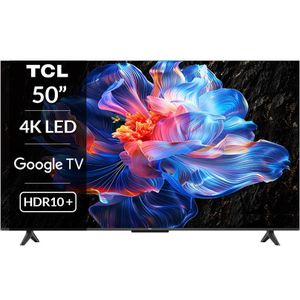 TCL 50" Inch 50V6C 4K ULTRA HD Smart TV with Google Dolby Vision, Atmos, HDR Pro+, Game Accelerator Enhanced Gaming, Voice Control-1 year warranty