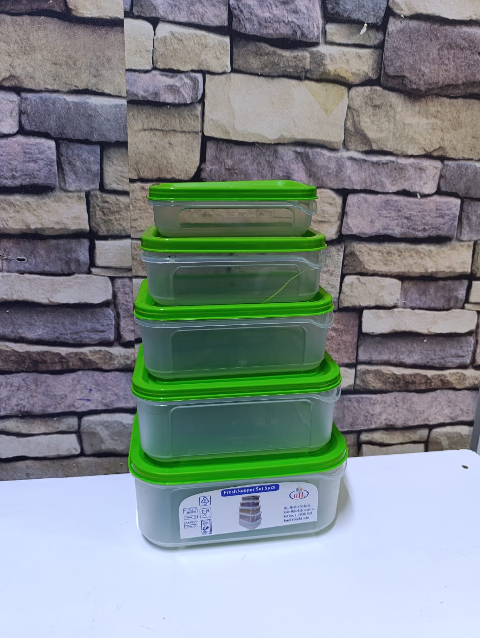 🎊 REDEFINED ARRIVAL 🥳🥳5pcs Excellent food storage containers. Made from premium PP plastic. BPA-free food storage containers with lids are perfect for organizing your fridge, kitchen, pantry.