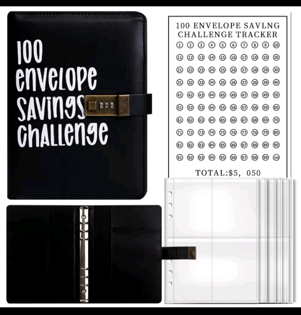 BUDGET BINDER book of SAVING and INVESTMENT -100 days to freedom to  investment