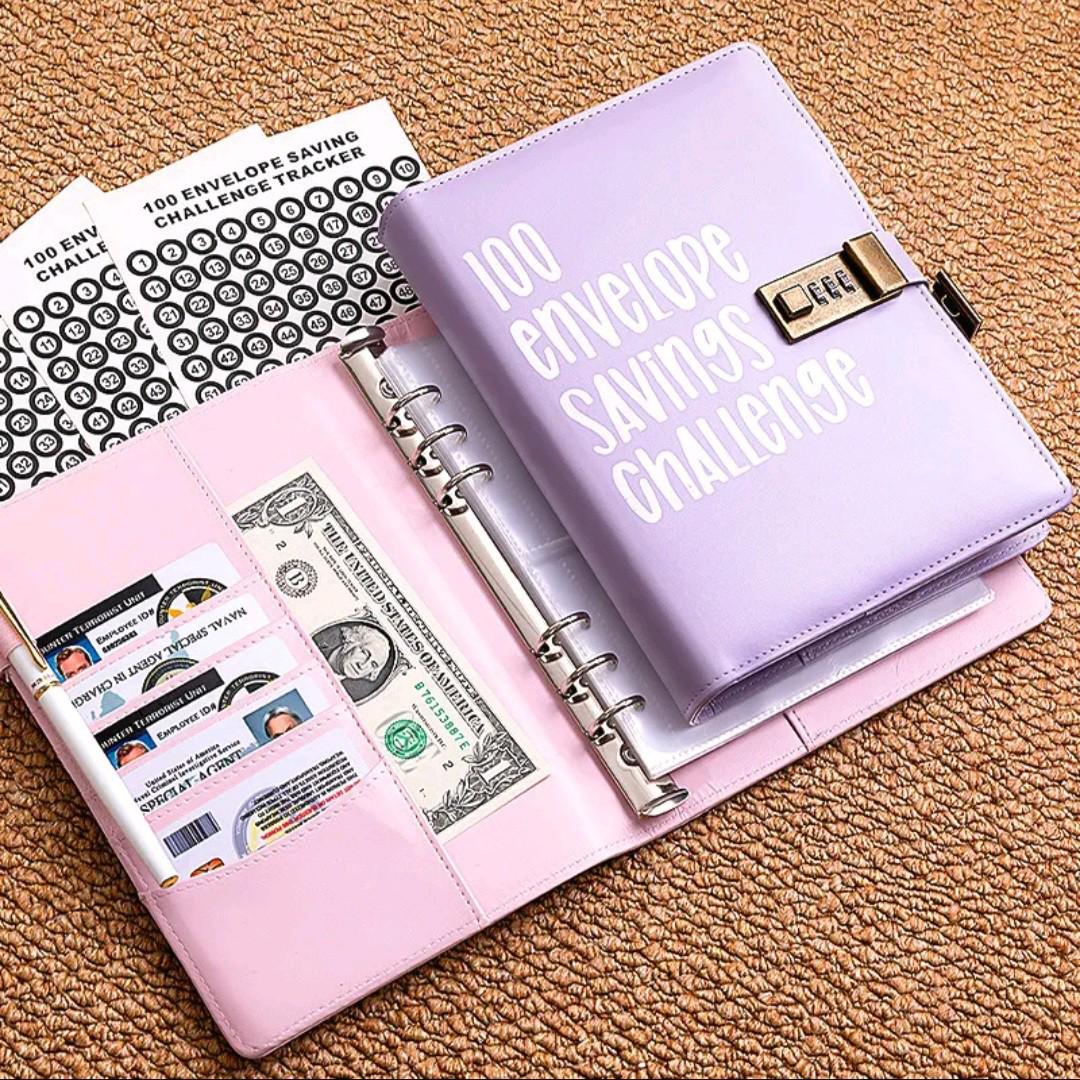 Harvest Lock SAVINGS POUCH. Budget BINDER