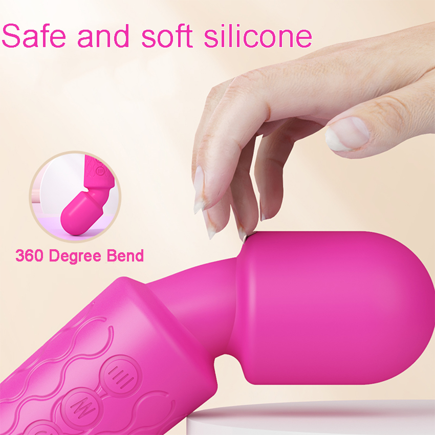 20 Speeds Powerful AV Vibrator for Women Nipple G spot Clitoris Stimulator Wand Stick Dildo Female Masturbator Adult Sex Toys

★4.9