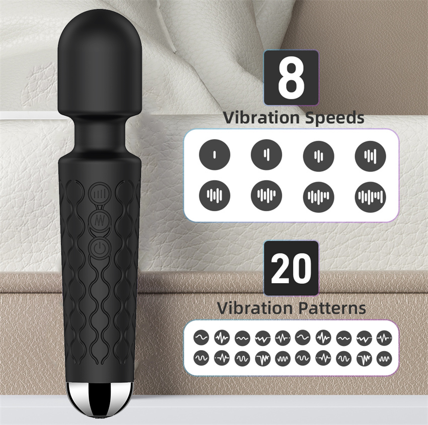 20 Speeds Powerful AV Vibrator for Women Nipple G spot Clitoris Stimulator Wand Stick Dildo Female Masturbator Adult Sex Toys

★4.9