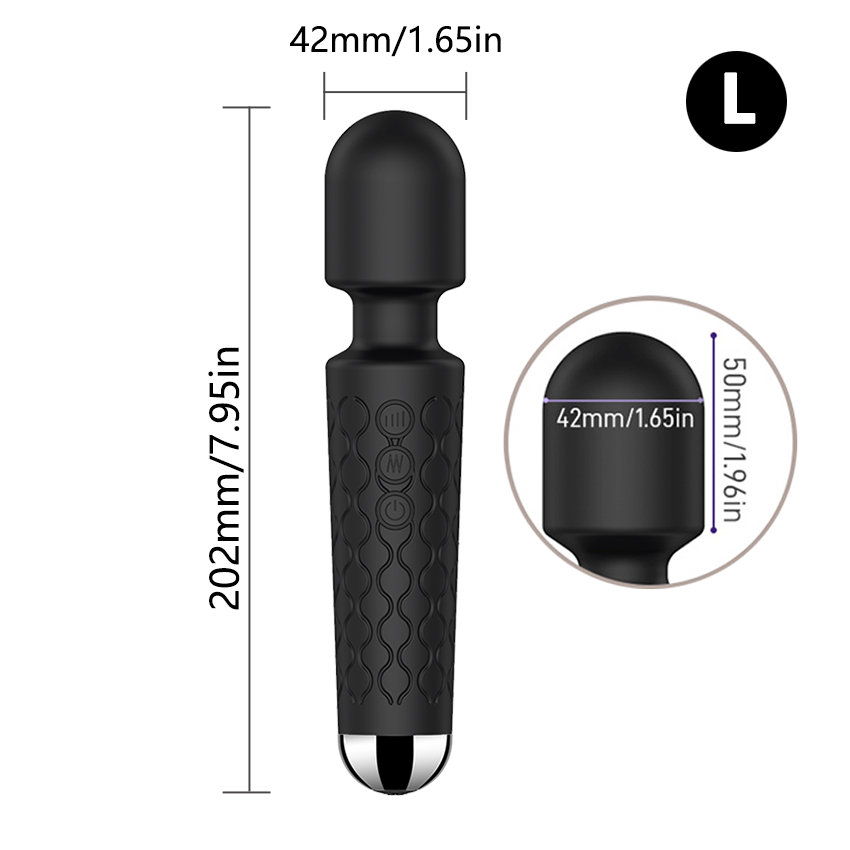 20 Speeds Powerful AV Vibrator for Women Nipple G spot Clitoris Stimulator Wand Stick Dildo Female Masturbator Adult Sex Toys

★4.9