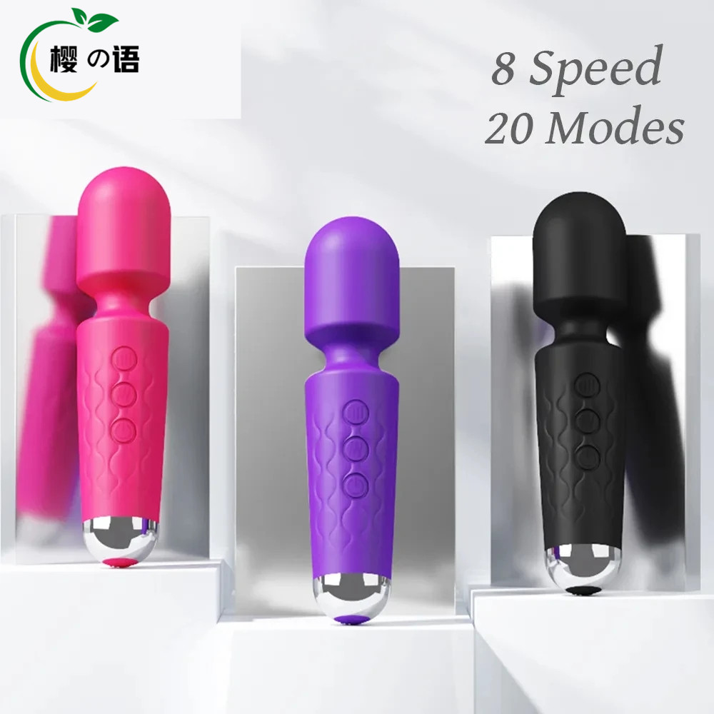 20 Speeds Powerful AV Vibrator for Women Nipple G spot Clitoris Stimulator Wand Stick Dildo Female Masturbator Adult Sex Toys

★4.9