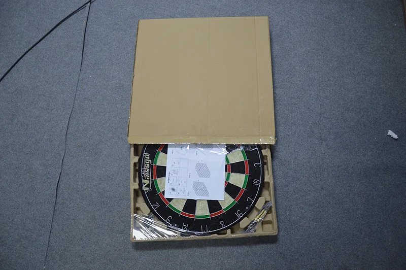 Professional Competition Type Round Net Dart Board, Gillnet Dart Board, Advanced African Sisal Dart Board Including 6 Darts