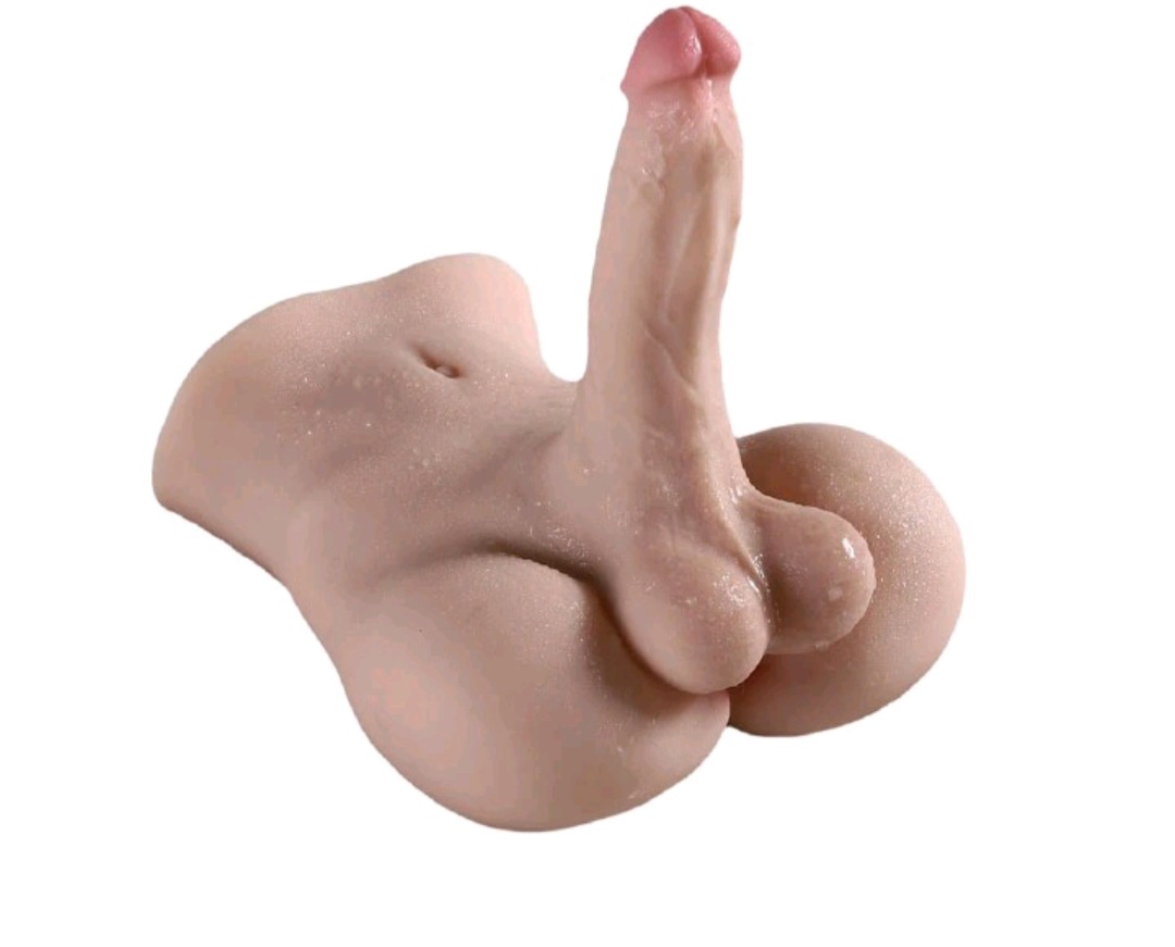 Huge Realistic Sex Doll Dildo Male Torso Sexdoll Body with Flexible Bendable Big Cock Tight Anal Tunnel Channel Female Masturbator Adult Unisex Sex Toys for Women Solo Couple Lesbian Gay Masturbation