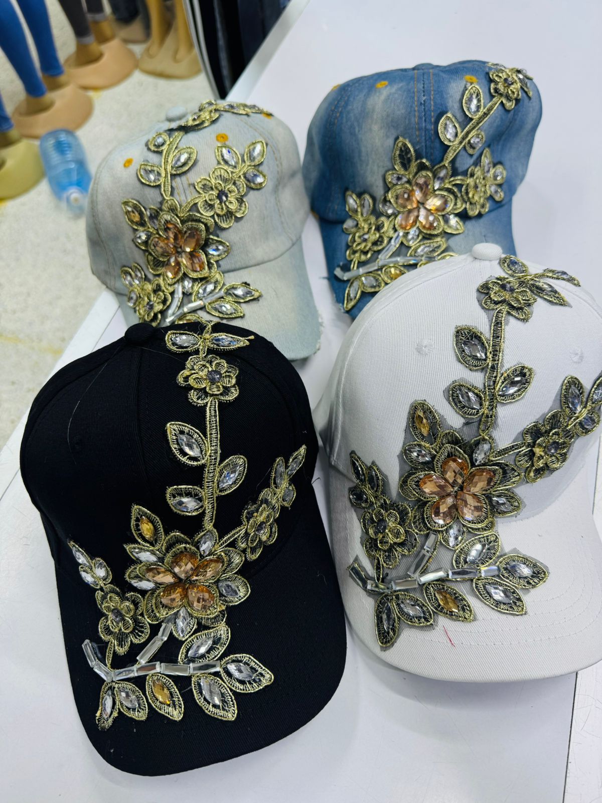 Top off your look with our trendy ladies' caps — the perfect blend of fashion and function. Whether you're shielding from the sun or adding a sporty edge to your outfit, these caps complete your style