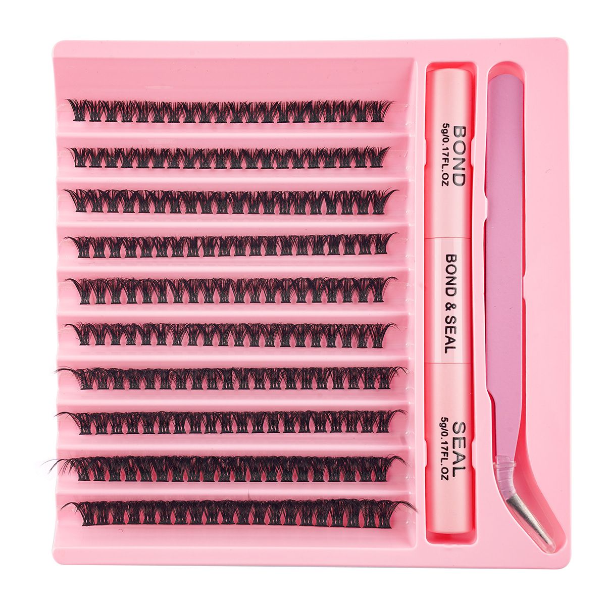 False Eyelashes Set Thick 30D/40D Segmented Self-grafting Fluffy Eyelashes at Home (Naturally)