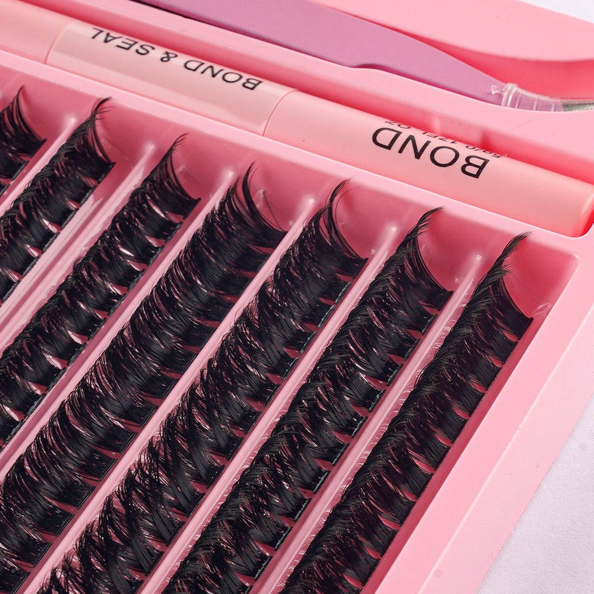 False Eyelashes Set Thick 30D/40D Segmented Self-grafting Fluffy Eyelashes at Home (Naturally)