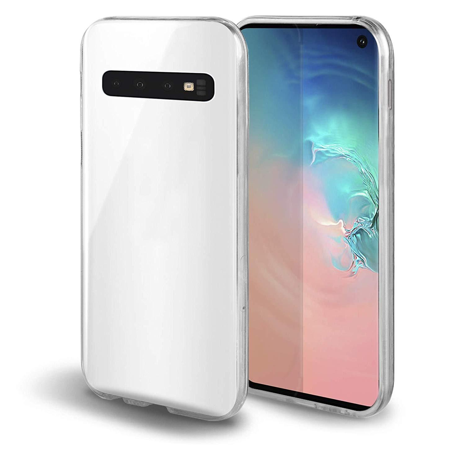 Transparent Phone Case For Samsung Galaxy PC+pet 2-in-1 S23 protective sleeveA56 A36 A26 A16 A06 A55 A35 A05 A05S A15 A25 A54 A34 A24 A14 A04s  A04 A13 S24 S22 Ultra Plus FE Shockproof Bumper Cover