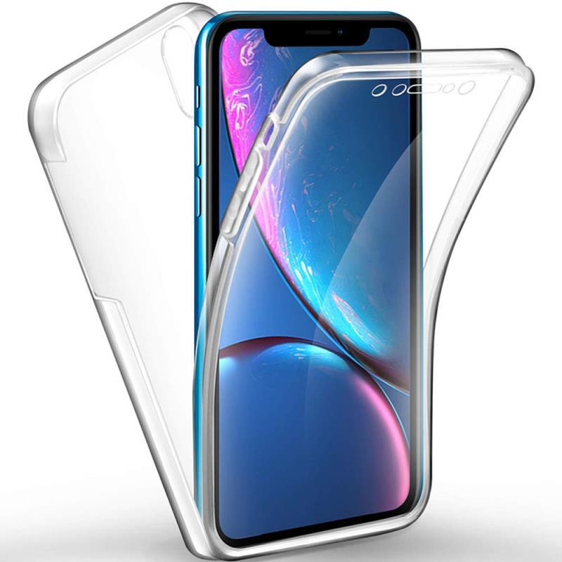 Transparent Phone Case For Samsung Galaxy PC+pet 2-in-1 S23 protective sleeveA56 A36 A26 A16 A06 A55 A35 A05 A05S A15 A25 A54 A34 A24 A14 A04s  A04 A13 S24 S22 Ultra Plus FE Shockproof Bumper Cover